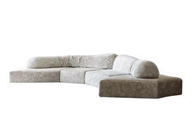 岩石 组合沙发 | 更多座位组合，布艺面料可选，详询客服