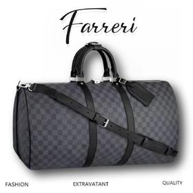 驴家M41413  KEEPALL BANDOULIèRE  旅行袋棋盘格55