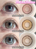 《镇店款大直径》Agenscolor-马卡龙棕/马卡龙灰/马卡龙粉 14.5mm【年抛 0-1000度 无525/575】 商品缩略图0