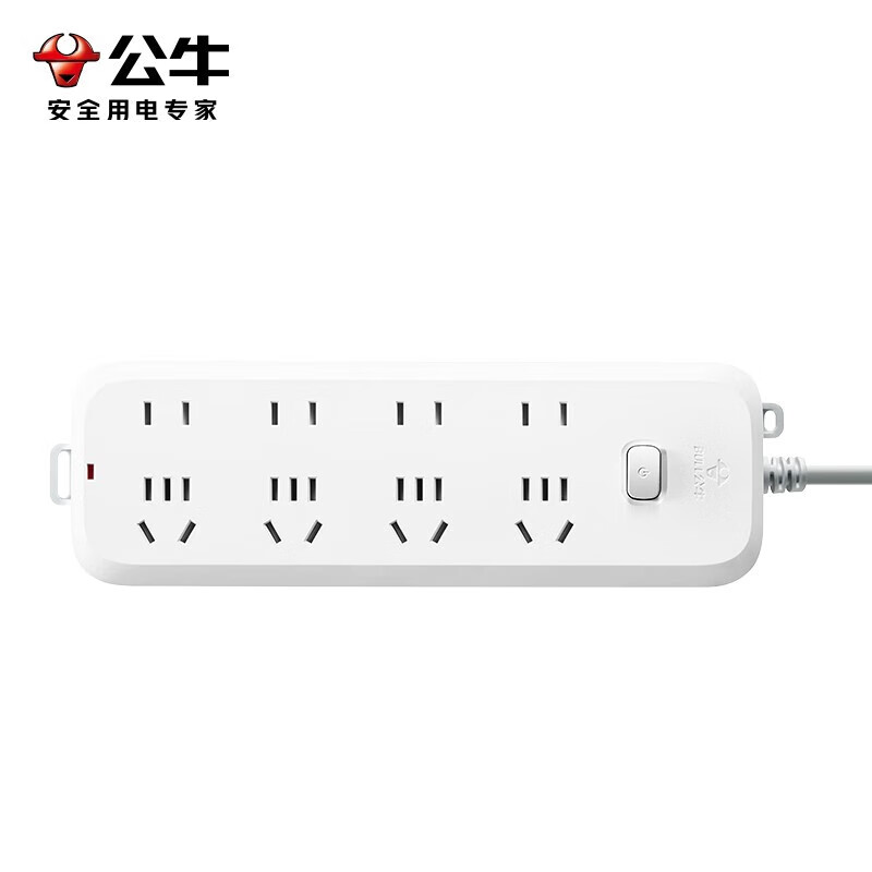 公牛排插GN-S1440(S)3米(袋)