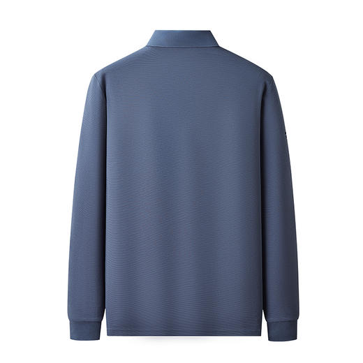 【新款DDP】大依优型大码长袖Polo衫翻领男装加肥加大体恤大号上衣胖子弹力休闲商务 商品图10