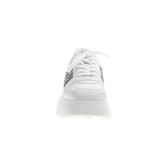 sheme立地而舞系列头层牛皮彩色织带点缀休闲时尚男女同款运动鞋可定制 商品图2