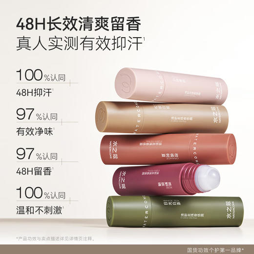 水之蔻  清新走珠香体露荒野玫瑰20ml 商品图1