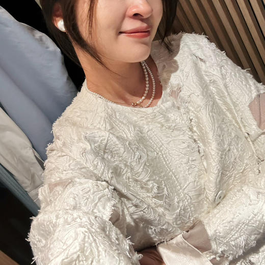 25特价🍂2409111   国风 手工 剪花外套，真丝里布“轻礼服” 商品图14