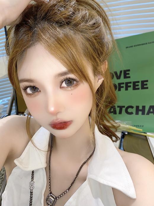 《镇店款大直径》Agenscolor-马卡龙棕/马卡龙灰/马卡龙粉 14.5mm【年抛 0-1000度 无525/575】 商品图7