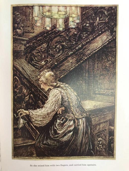 格林童话集 鬼才拉克姆经典彩色插图 精装16开 商品图12