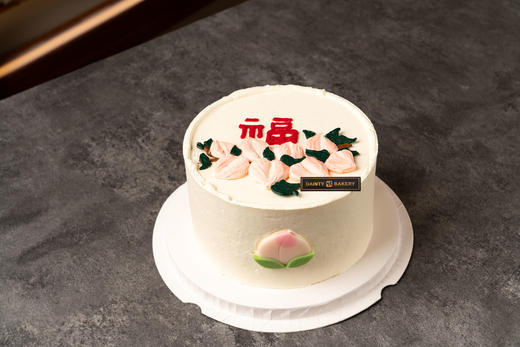 祝寿蛋糕 | 蟠桃贺寿蛋糕5寸6寸8寸加高（纯动物奶油新鲜水果夹心 提前1天预定） 商品图1