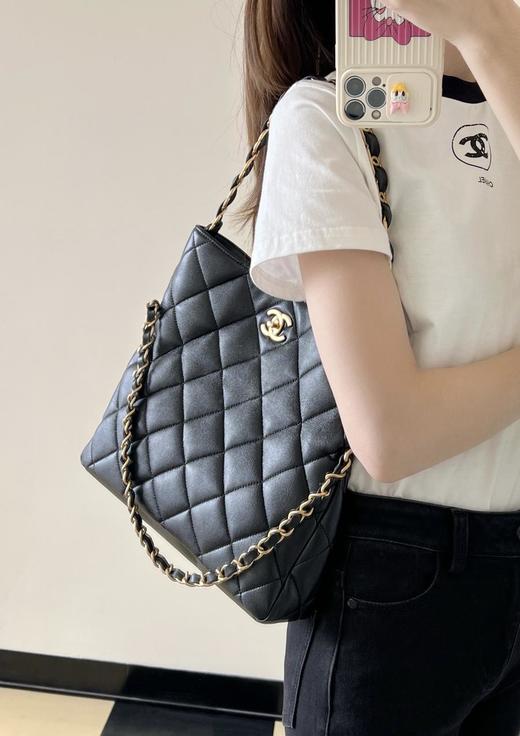 香奈儿24p春夏新款腋下嬉皮包单肩包腋下包（HH） 商品图9