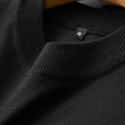 【新款DPF】大依优型毛衣针织短袖背心休闲针织衫毛背心满印字母加肥加大上衣男士胖子大码毛衫t恤打底 商品图3