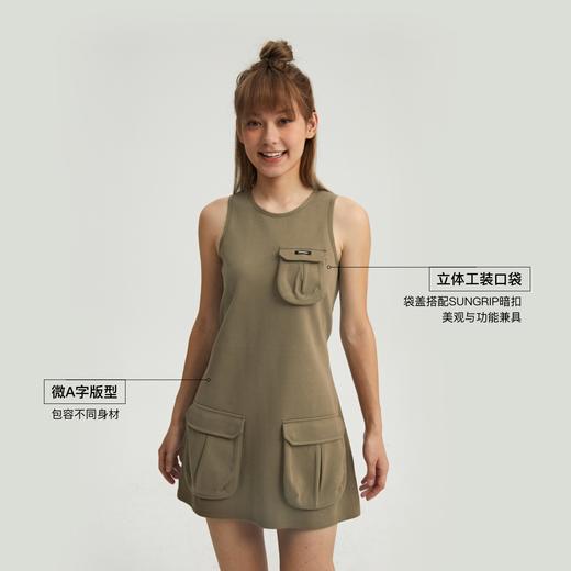 oneup针织口袋连衣裙 商品图1