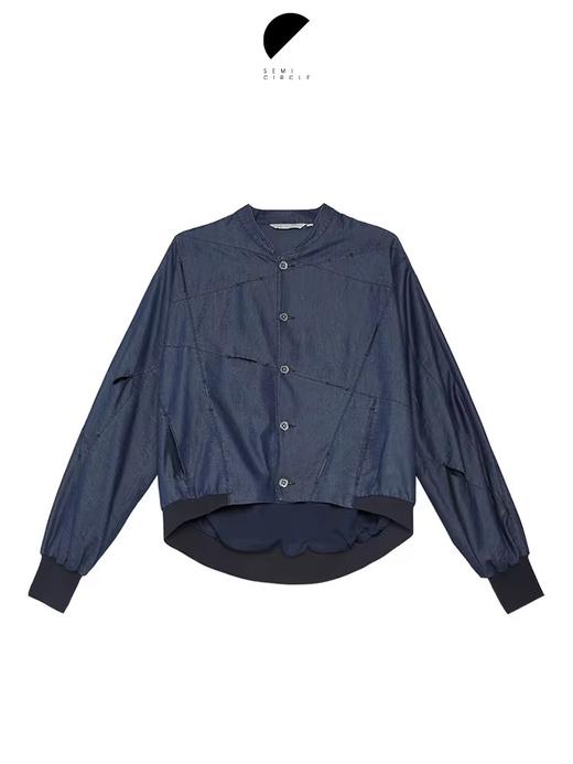 半圆/D24407486/解构休闲牛仔外套 商品图3