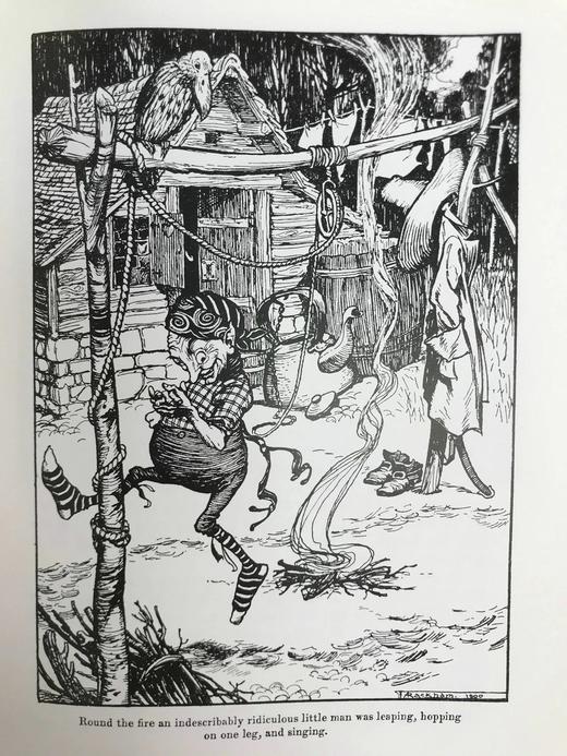 格林童话集 鬼才拉克姆经典彩色插图 精装16开 商品图14