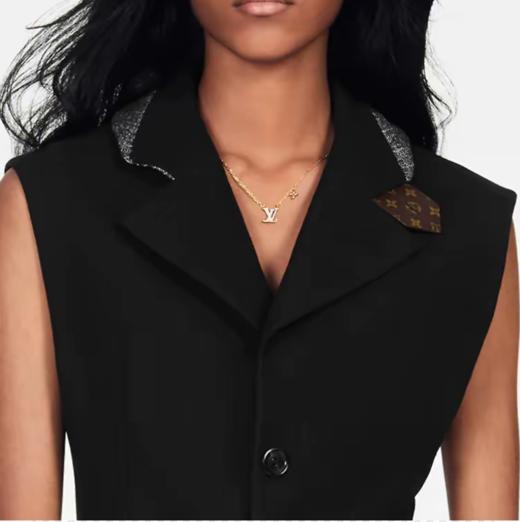 驴家 ICONIC logo满钻项链 女款 金色 商品图4