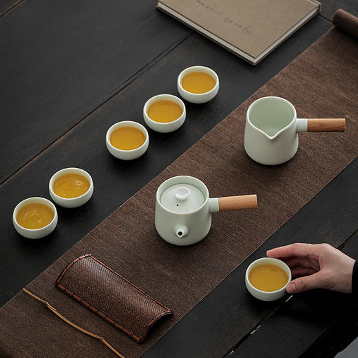 知者觉器哥窑双侧把8件套装 商品图7