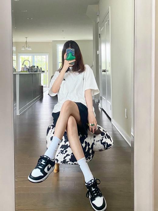 NK黑白熊猫|Dunk Retro "Valerian Blue" 皮革 * 防滑耐磨轻便 低帮 板鞋（DD） 商品图12