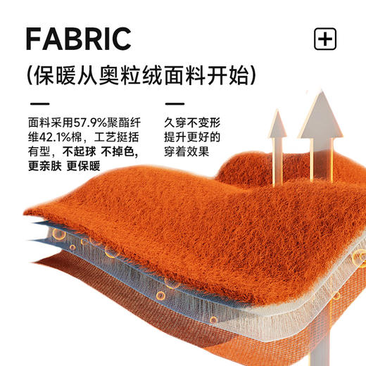 【特大码】【奥粒绒】【新款DAL】大依优型大码加绒卫衣圆领长袖加肥加大休闲运动上衣男打底衫胖子 商品图2