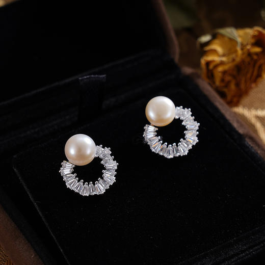 子佩集S925银珍珠耳钉【EL070230】纯银珍珠2409 商品图2