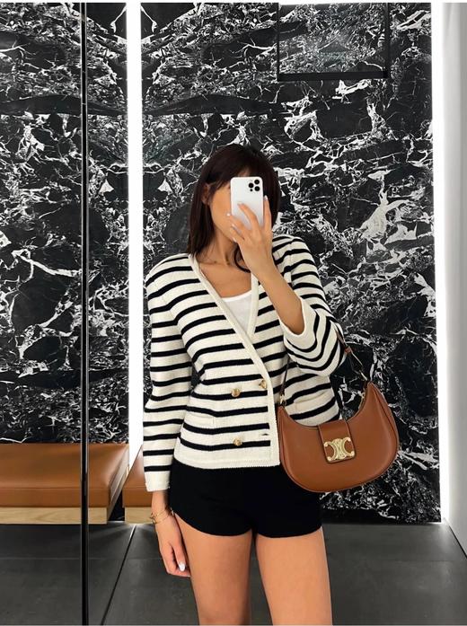 赛琳|凯旋门金属扣Ava月牙月亮腋下包|DZ（HH） 商品图7