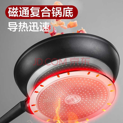 爱仕达晶石磁通新不粘煎锅28cm-
JL28S1WG 商品图2