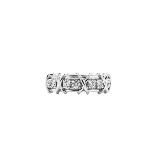 TIFF*NY & CO.蒂*尼  16石交叉戒指（XTY） 商品图1