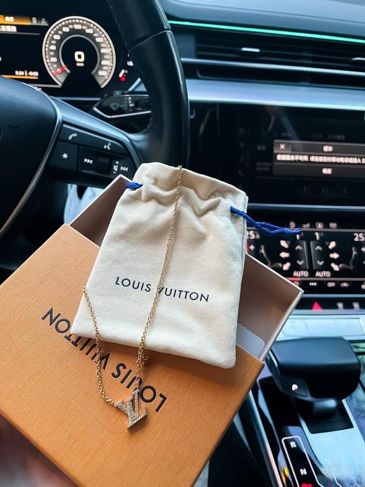 驴家 ICONIC logo满钻项链 女款 金色 商品图7