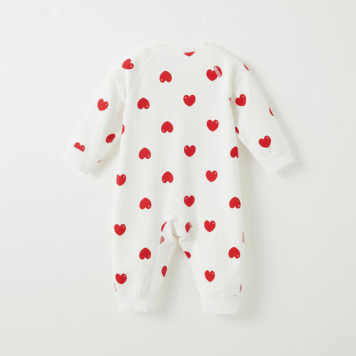 怡比爱心小熊长袖系带哈衣HY24AUN040两色可选（52#-66#） 商品图2