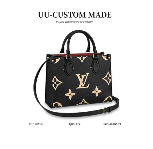 LouIs VUITTON ONTHEGO  BB 可拆卸可调节肩带 皮革 托特包Tote包购物袋手提包 女款（CB） 商品图0