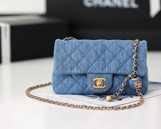 CHANEL|香奶奶22年春夏新款丹宁 牛仔 小金球方胖子 长/短 两款 |YZ（HH） 商品图3