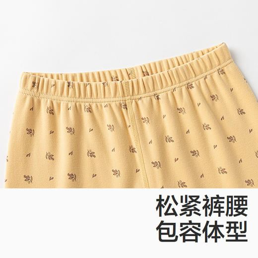 森马儿童长袖套装新款家居服保暖内衣冬季睡衣裤时尚男女童装 商品图3
