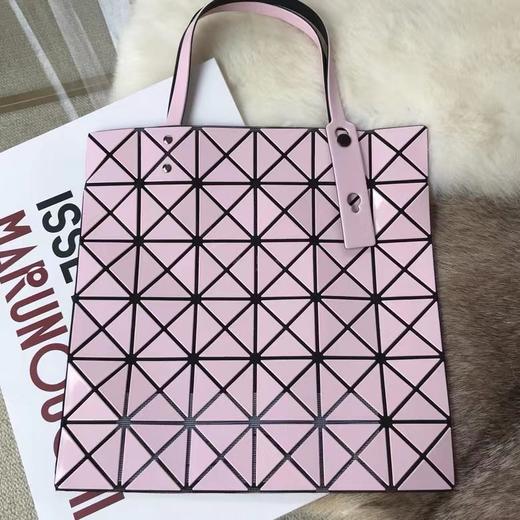 三宅一生最*六格亮面大容量聚酯纤维托特包Tote包购物袋电脑包单肩手提包（CB） 商品图5