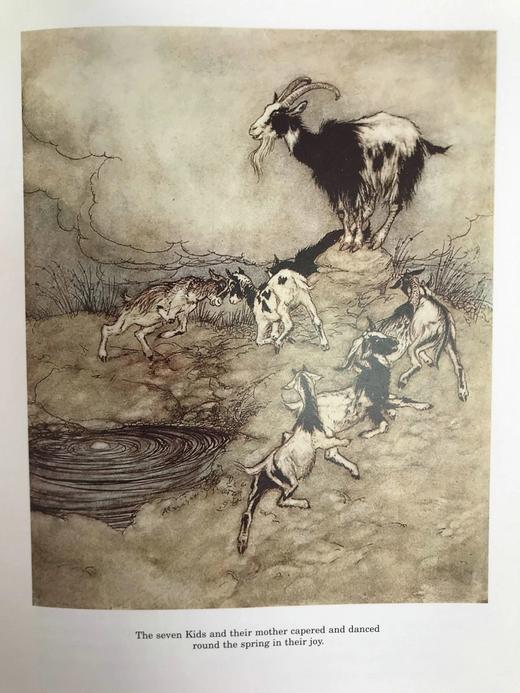 格林童话集 鬼才拉克姆经典彩色插图 精装16开 商品图11