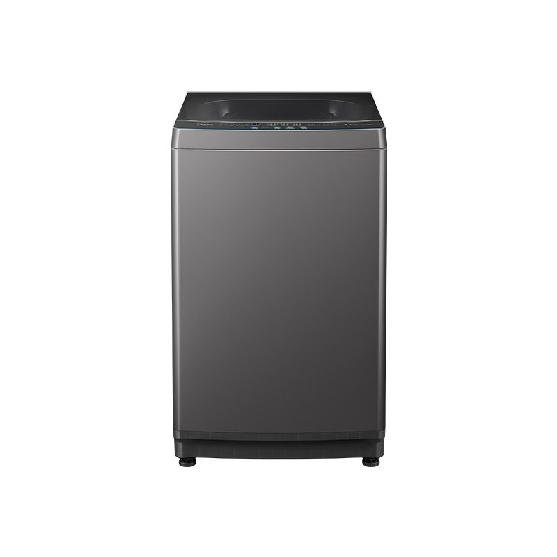 美的（Midea）（252147）洗衣机 波轮全自动洗衣机 玄武灰 门盖透明烟灰 塑料门盖波轮式 MB100V33B