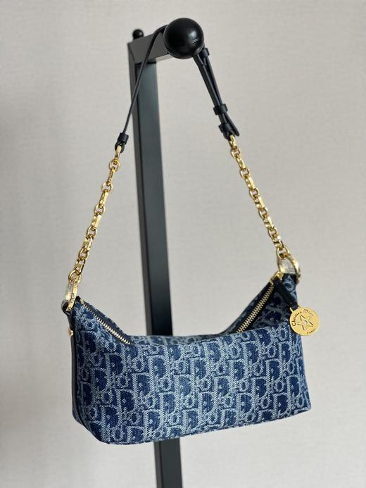 迪奥链条手袋丹宁牛仔饭盒包（HH） 商品图2