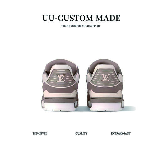 驴家  Trainer  圆头系带  低帮 板鞋 女款 粉白/玫瑰粉/灰褐色（HC） 商品图8