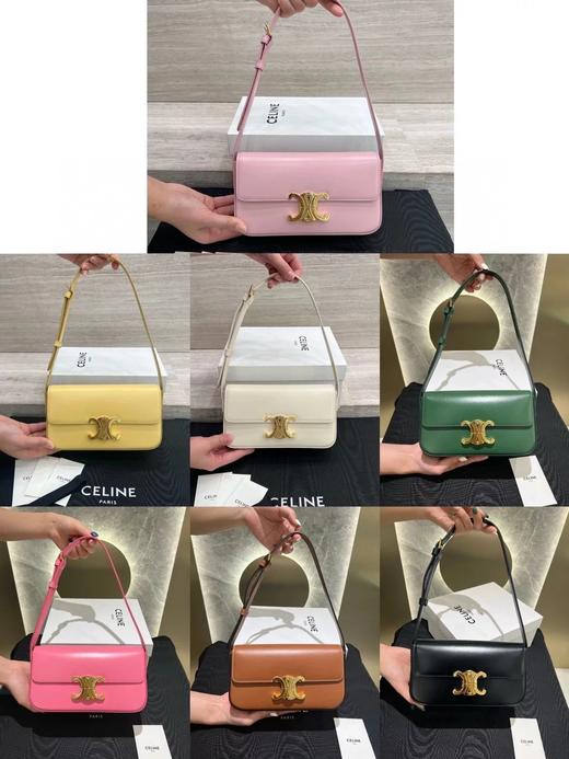 赛琳|凯旋门TRIOMPHE皮肩带腋下包|DZ（HH） 商品图8