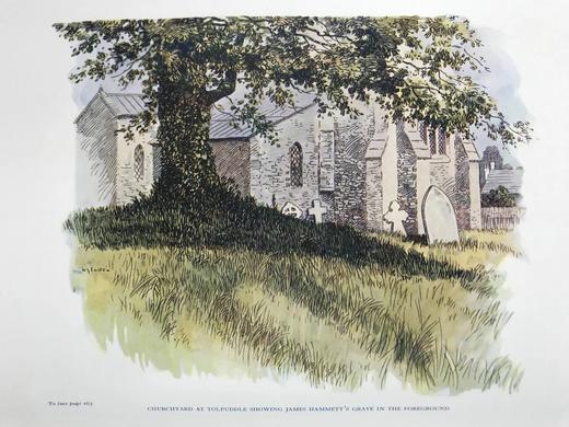 1934年 托尔普德尔烈士 约200幅插图 真皮精装大16开 商品图6