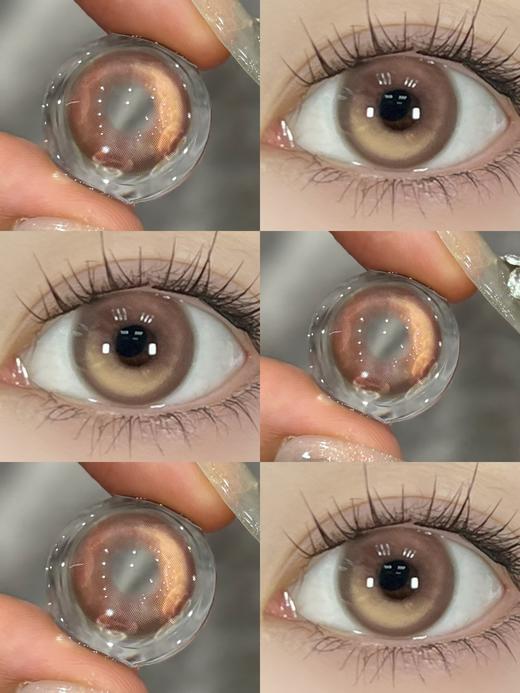 Mimipark旗下 ·涂涂小兔&天使小熊&埋脸呆橘&逐梦精灵｜ 14.5mm白狮参考着色待测｜半年抛  2片 商品图10