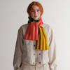 JO GORDON Vertical Stripe Scarf 羊羔毛条纹拼色围巾 商品缩略图1