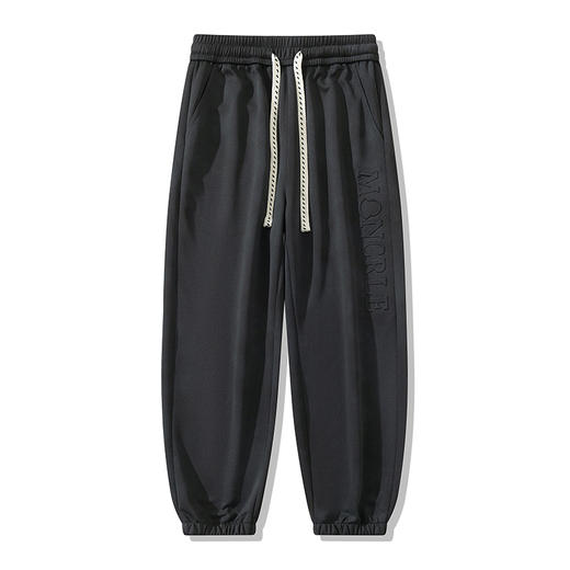 【新款DYF】大依优型大码束脚小脚运动针织休闲裤加肥加大男装舒适胖子肥佬百搭运动裤长裤 商品图3