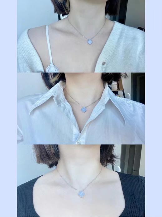 Van梵*雅宝 Alhambra四叶幸运系列 四叶草 虎眼石 项链 女款 8色可选（XTY） 商品图1