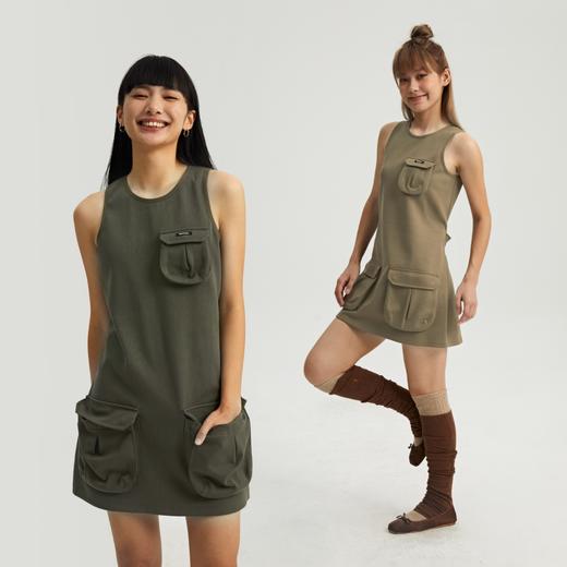 oneup针织口袋连衣裙 商品图4