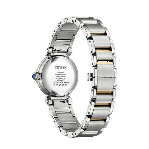 西铁城（CITIZEN）休闲旅行小铃花光动能手表女EM1136-87D 商品图4