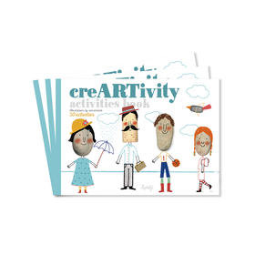 西班牙 Londji 趣味创意绘画册 创造力主题 推荐年龄4岁+ NB010S03