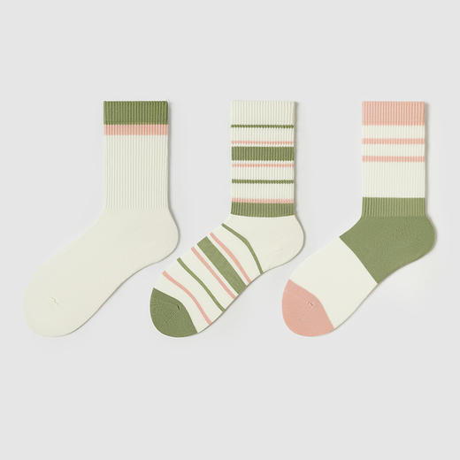 都市丽人中筒袜运动系列精梳棉袜子女袜子LCTDI1 商品图1