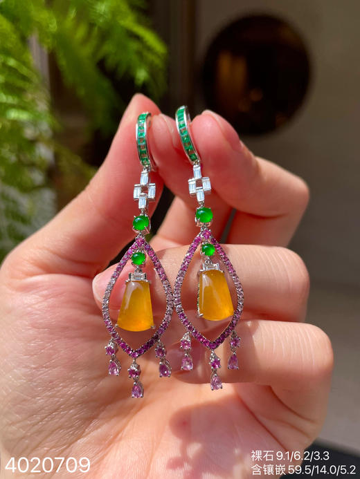 4020709，无事牌耳坠。具体价格微信咨询 商品图3