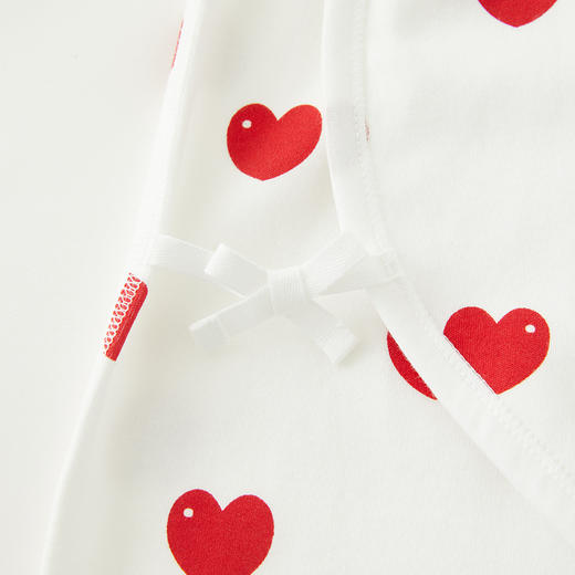 怡比爱心小熊长袖系带哈衣HY24AUN040两色可选（52#-66#） 商品图8