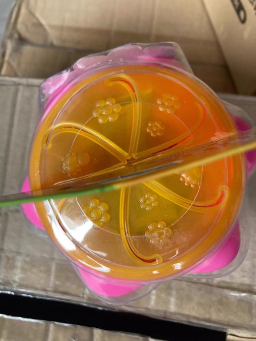 nuby努比儿童卡通3D餐具宝宝可爱创意造型小怪兽零食盒小花糖果盒 商品图2