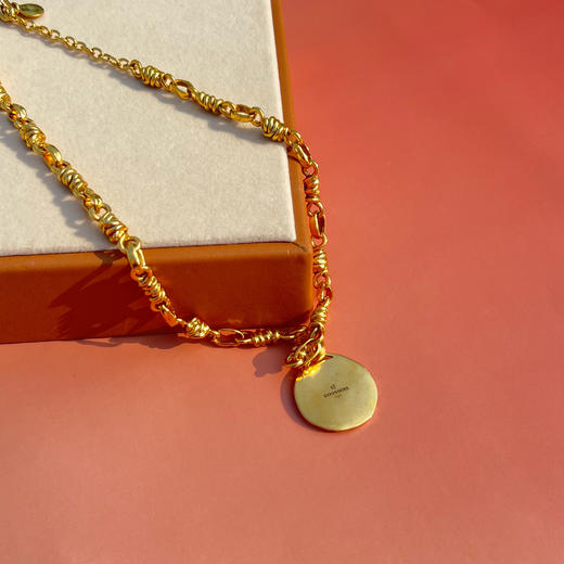 订购6个月到｜Goossens Paris-星座系列-天蝎座 绿松石 粗链 项链［法国设计师］ 商品图4