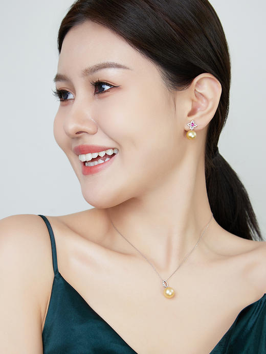 【黑科技】 耳夹黑科技可拆卸耳夹 红宝石四叶草（会员享试戴权益，定制后不支持7天无理由退换货） 商品图5