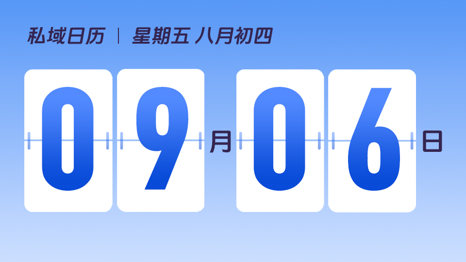 9月6日  | 如何开展私域用户调研